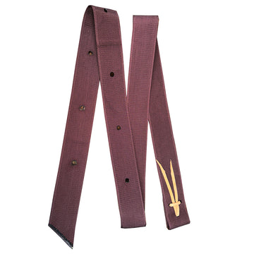 2 In X 6 Ft Hilason Western Horse Premium Single Nylon Leather Cinch Strap